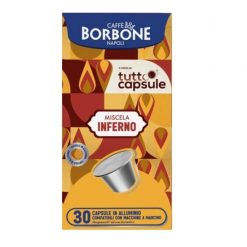 Borbone INFERNO alu caps. - Komp. sa nespresso aparatima 30/1