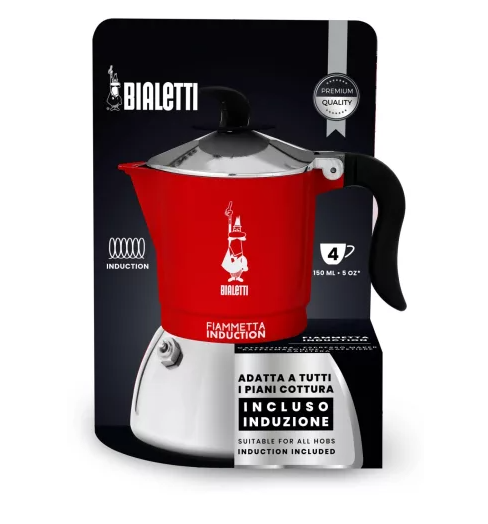 bialleti moka pot fiammetta inductione 4