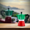 moka pot tricolore 1