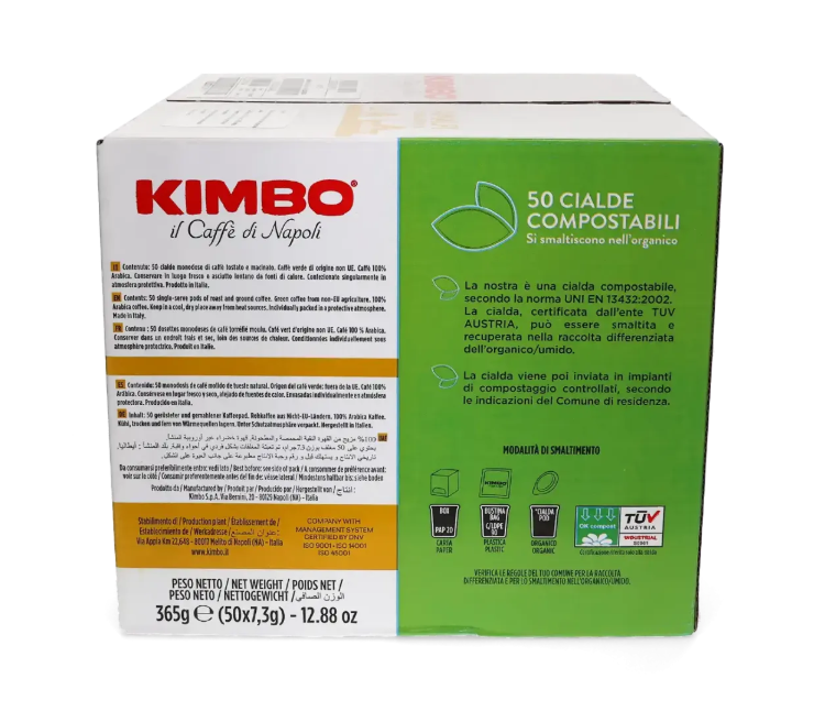 Kimbo amalfi cialde 50 2